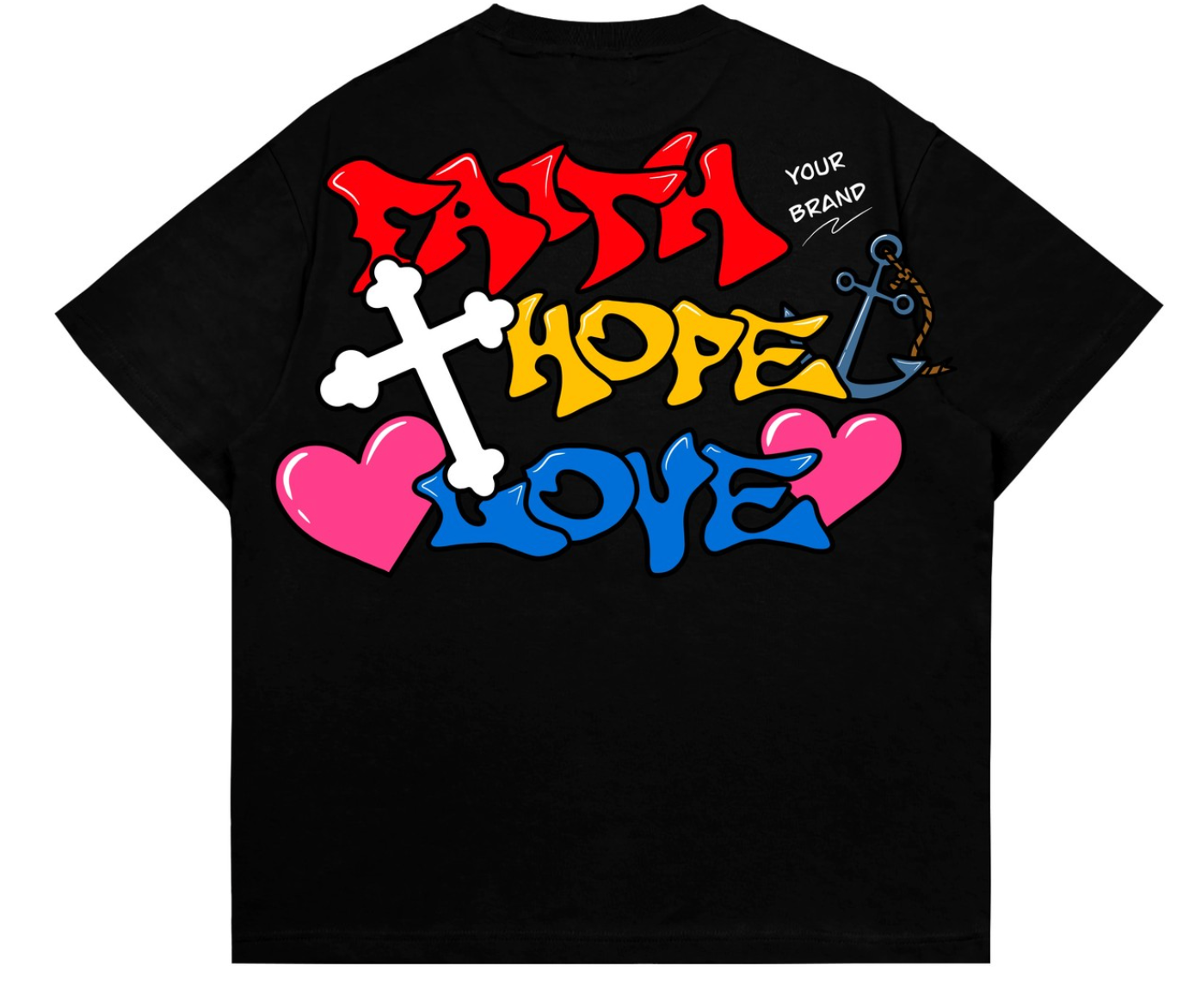 Faith Over Love Tees