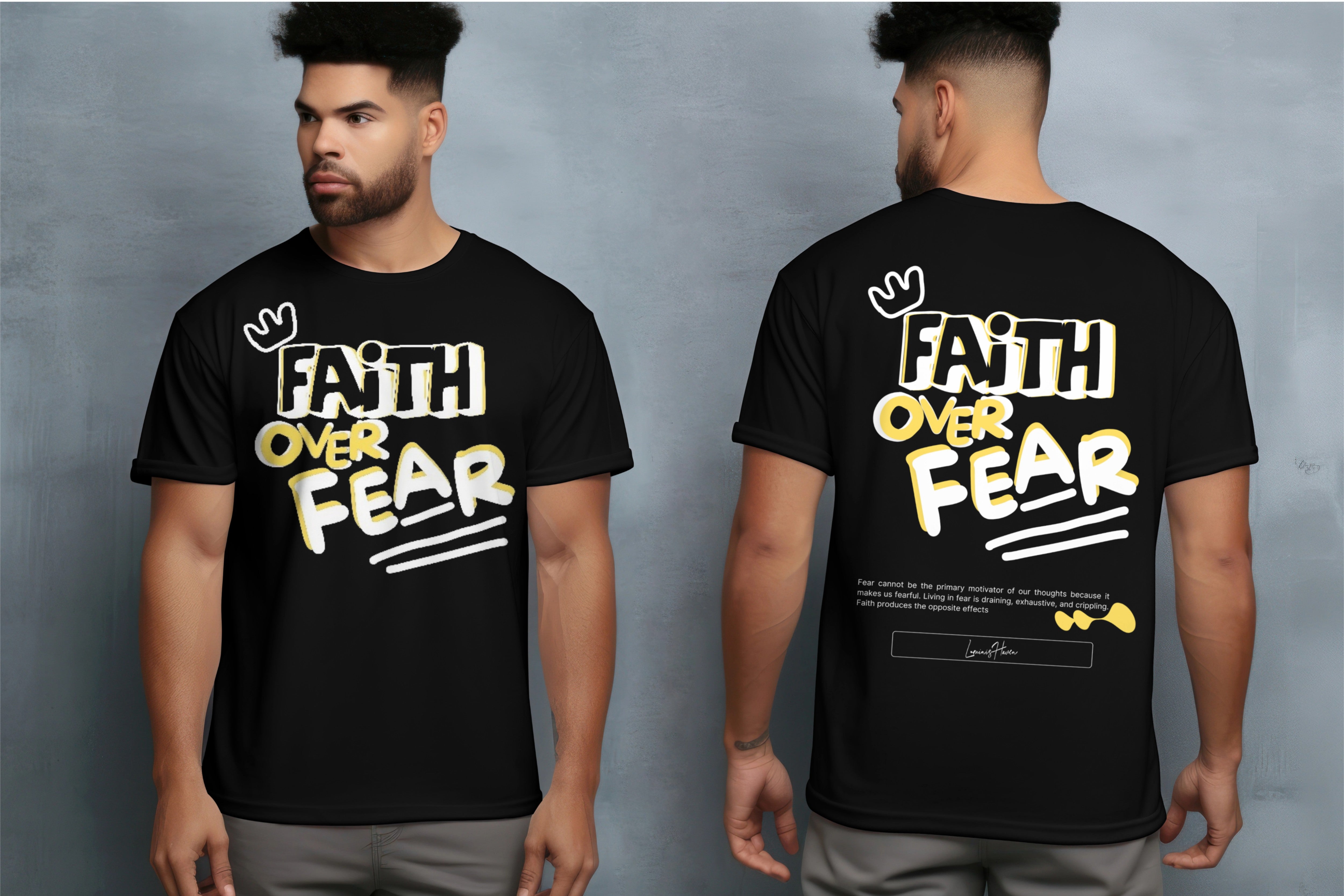 Faith Over Fear V2 T-shirt Unisex