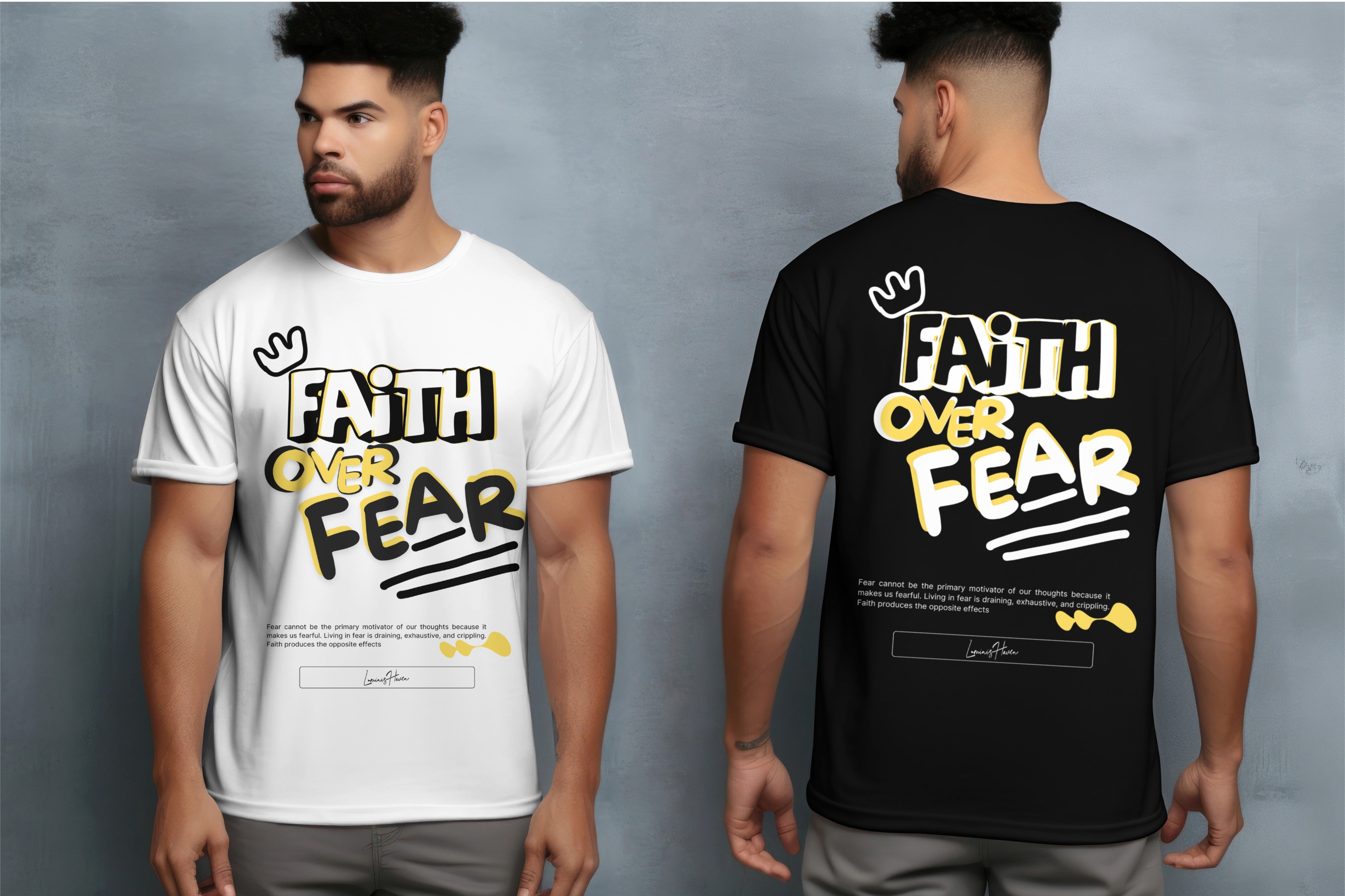 Faith Over Fear V2 T-shirt Unisex