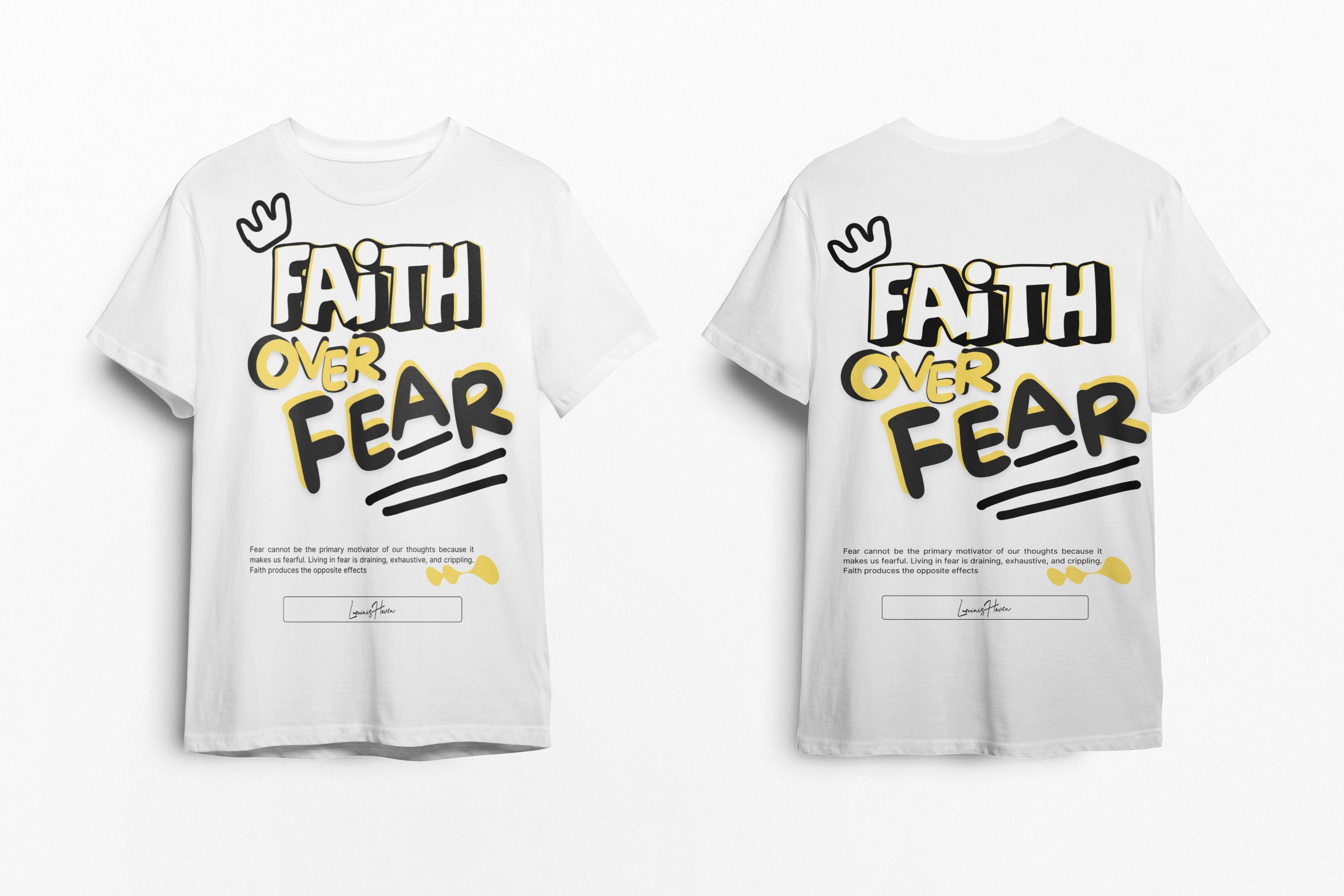 Faith Over Fear V2 T-shirt Unisex