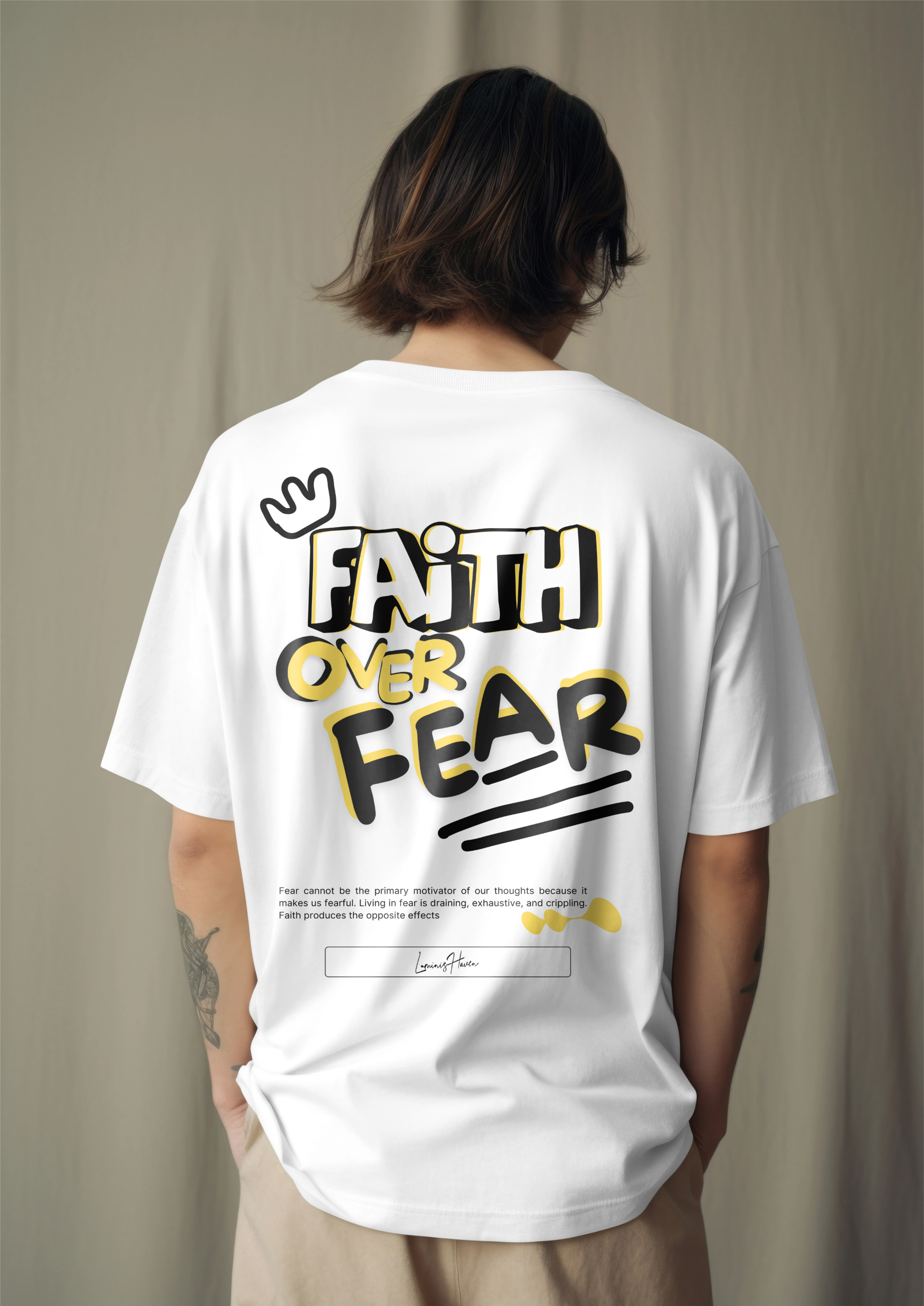 Faith Over Fear V2 T-shirt Unisex